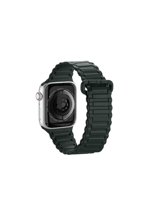 Dux Ducis Strap (Armor Version) Λουράκι Σιλικόνης Πράσινο (Apple Watch 42/44/45mm)