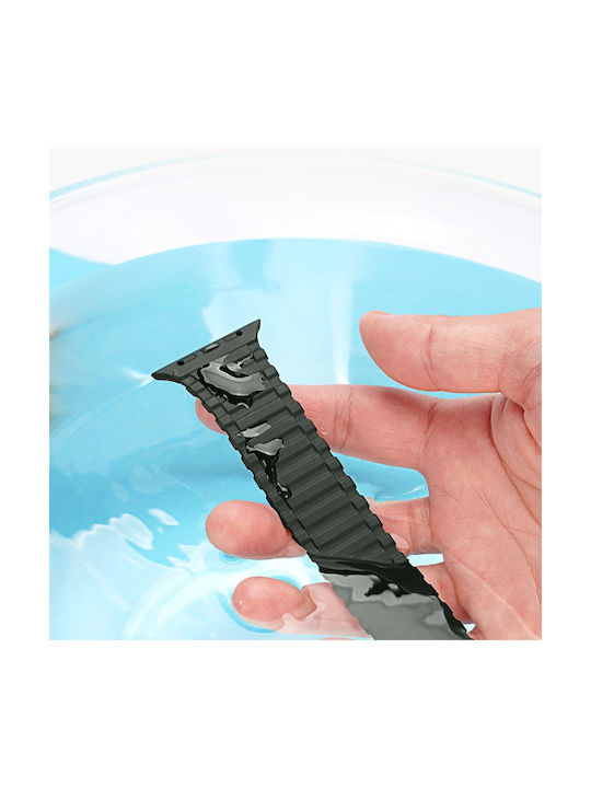 Dux Ducis Strap (Armor Version) Λουράκι Σιλικόνης Πράσινο (Apple Watch 42/44/45mm)