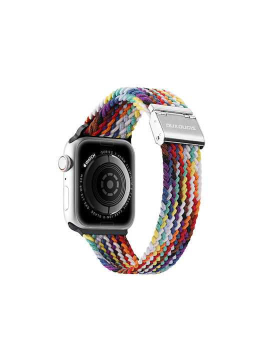 Dux Ducis Strap (Mixture II Version) Λουράκι Ανοξείδωτο Ατσάλι Rainbow (Apple Watch 42/44/45mm)