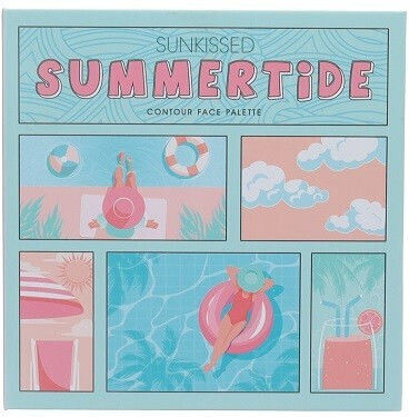 Sunkissed Summertide Konturierung Gesichtspalette Παλέτα 26gr