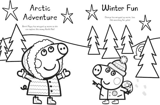 Peppa's Bumper Colouring Book, Peppa Pig