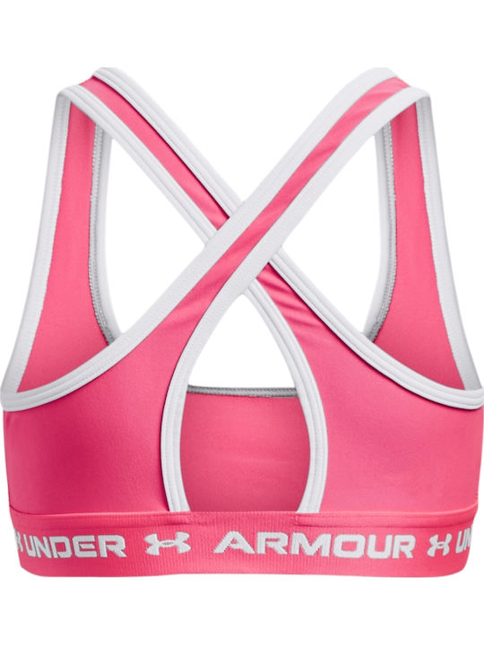 Under Armour Crossback Kids' Bralette Fuchsia