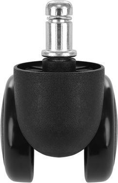 Malatec Caster for Office Chair Plastic 5 Pieces Black