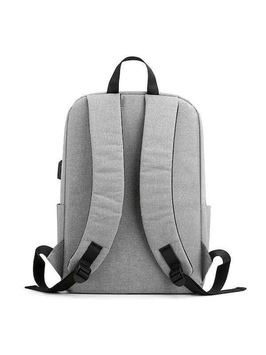 Convie Convie BLH-1335 Τσάντα Πλάτης για Laptop 15.6" με Θύρα USB σε Γκρι χρώμα