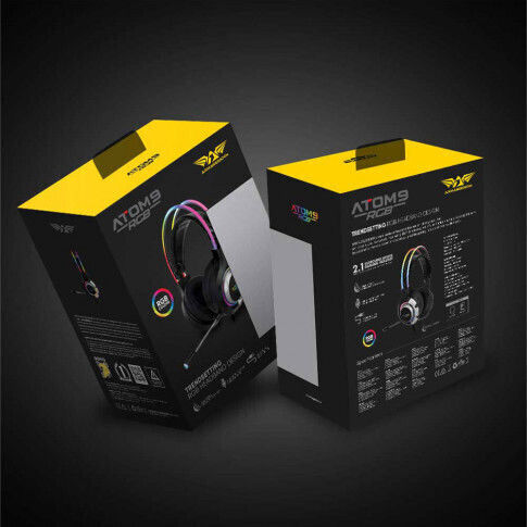 Armaggeddon Atom 9 Over Ear Gaming Headset with Connection 3.5mm / USB