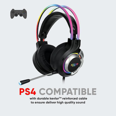 Armaggeddon Atom 9 Over Ear Gaming Headset with Connection 3.5mm / USB