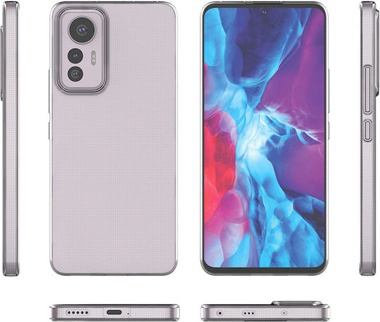 Hurtel Ultra Clear Задна корица Силикон 0.5мм Прозрачен (Xiaomi 12 Lite)