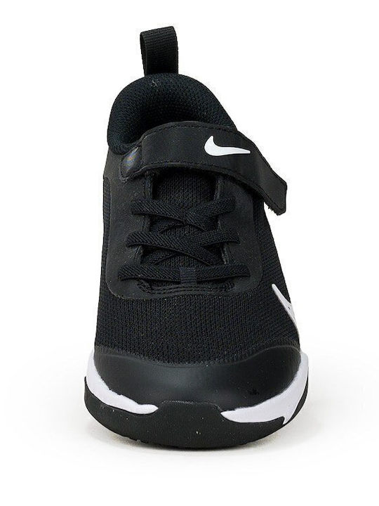 Omni Multi Court Αθλητικά Παιδικά Παπούτσια Running με Σκρατς Black / White