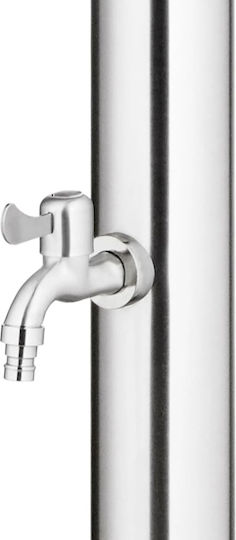 vidaXL Pool Shower with Length 62cm Silver