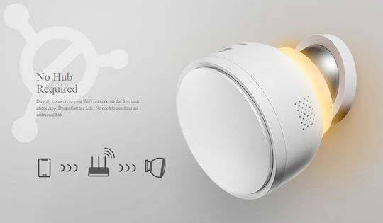 Chuango WiFi Motion Sensor Battery in White Color DML-100