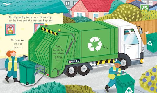 Peep Inside how a Recycling Truck Works