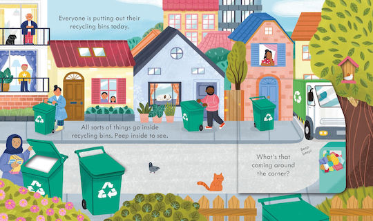 Peep Inside how a Recycling Truck Works