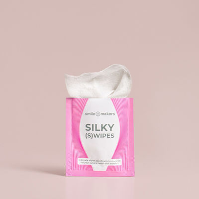 Smile Makers Silky (S)wipes Intimate Area Wipes with Chamomile & Aloe 95gr