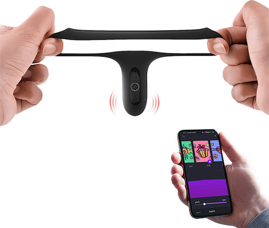 Magic Motion Rise Smart Wearable Cock Ring Black