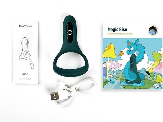Magic Motion Rise Smart Wearable Cockring Green