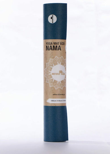 Niyamas Eco Nama Exercise Mat Blue (180x60x0.4cm)