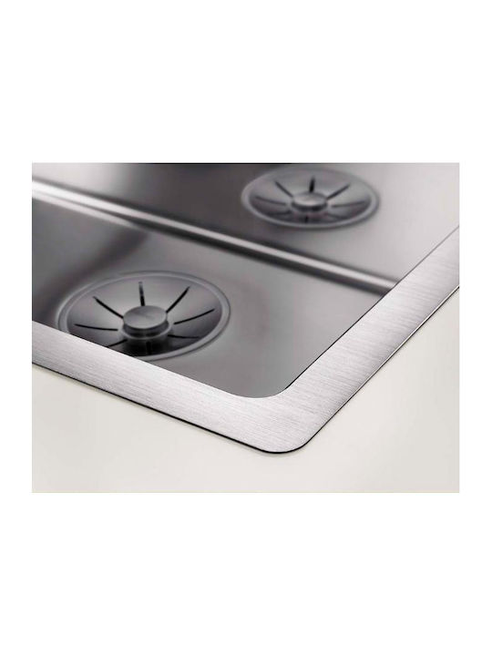 Blanco Solis 500-IF/A 526124 Drop-In Мивка Inox Четкан Ш54xД50см Сребрист