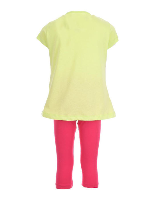 Trax Kinder Set mit Leggings Sommer 2Stück Gelb