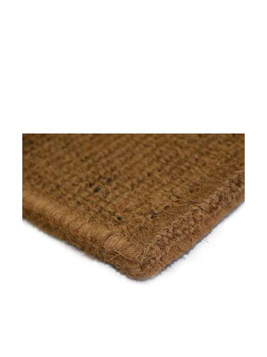 Coconut Fiber Doormat Key Brown 50x80cm