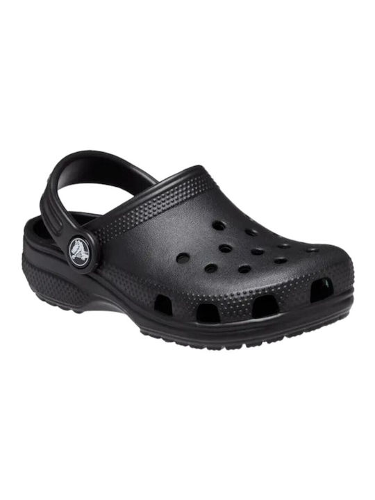 Crocs Children's Anatomical Beach Clogs Black