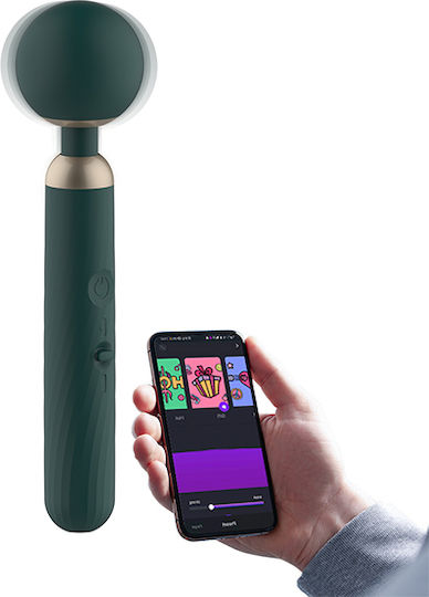 Magic Motion Zenith Mini Massage Vibrator 34cm Green