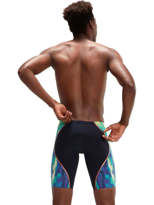 Speedo Fastskin LZR Pure Intent 11976H547 Bărbătesc Costum de Baie de Competiție Jammer pentru Înot Albastru
