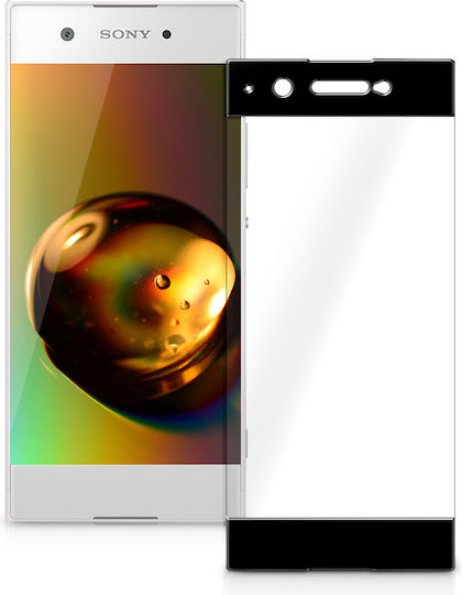 KWmobile Tempered Glass Μαύρο (Xperia XA1 Ultra)