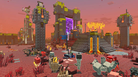 Minecraft Legends Deluxe Edition Switch Game