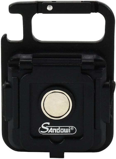 Andowl Qd912 Multitool Breloc Negru