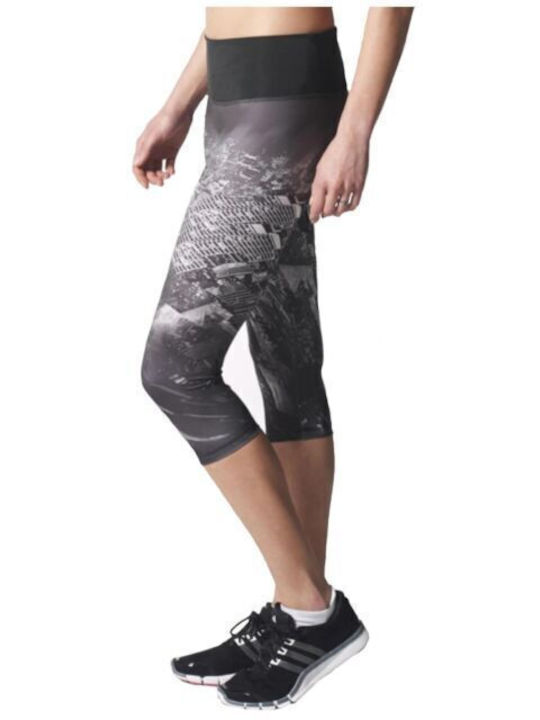 Adidas Infinite Series 3/4 Ausbildung Frauen Capri Leggings Gray