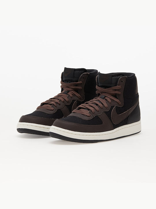 Nike Terminator High Bărbați Sneakers Black / Velvet Brown / Baroque Brown