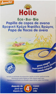 Holle Crema pentru copii Oat Flakes Fără gluten pentru 4m+ 250gr