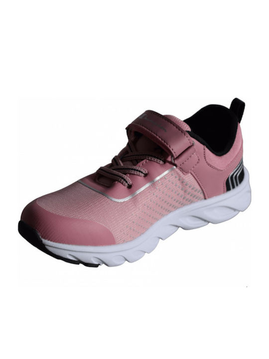 Kinder Sneakers mit Klettverschluss Rosa