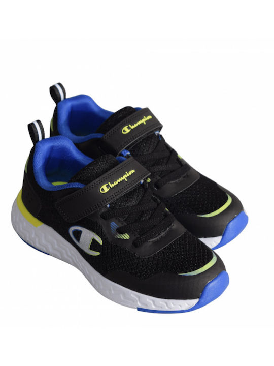 Kids Sneakers with Scratch Black