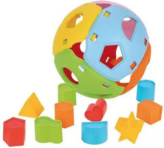 Pilsan Shape Sorting Toy Game with Shapes for 12++ Months