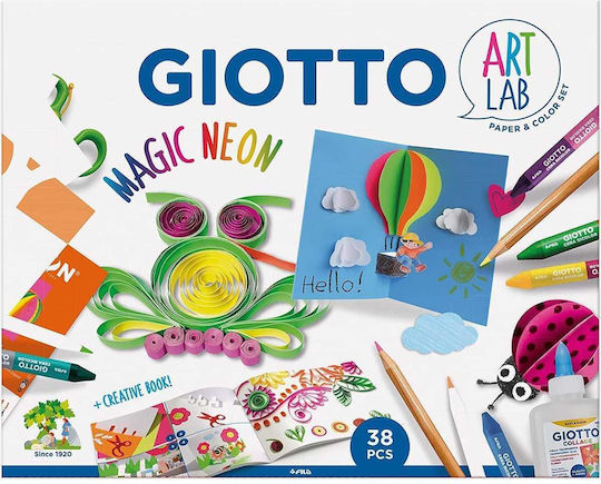 Giotto Κολάζ Art Lab Magic Neon 38τμχ