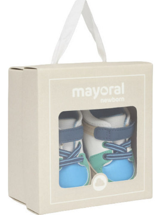 Mayoral Βρεφικά Sneakers Αγκαλιάς Πολύχρωμα