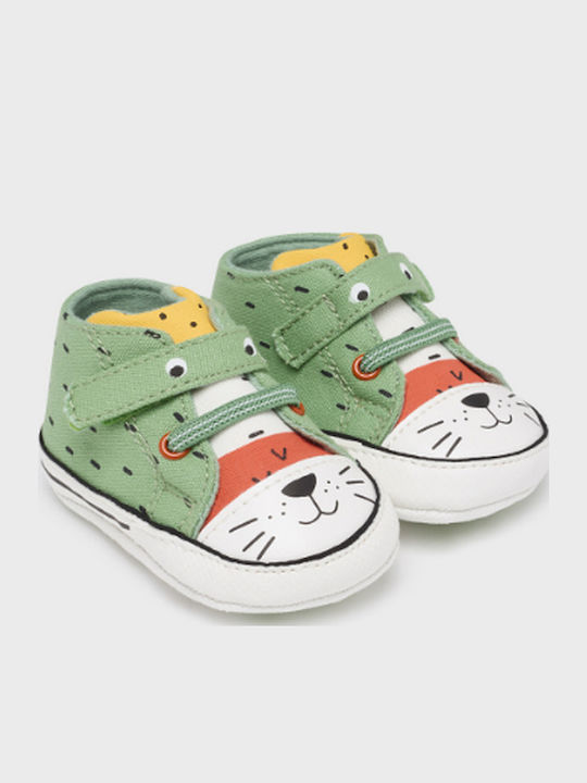 Mayoral Βρεφικά Sneakers Αγκαλιάς Πράσινα