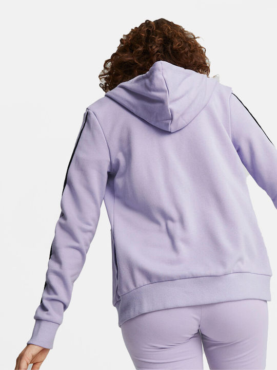 Puma Women's Hooded Cardigan Purple