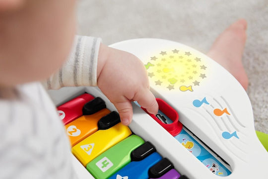 Mattel Musical Instrument Piano with Music and Light for 6++ Months