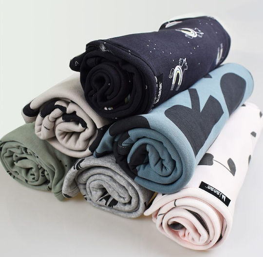 Minene Decke Wickeltücher für Kinderzimmer Lion Gray 80x80cm