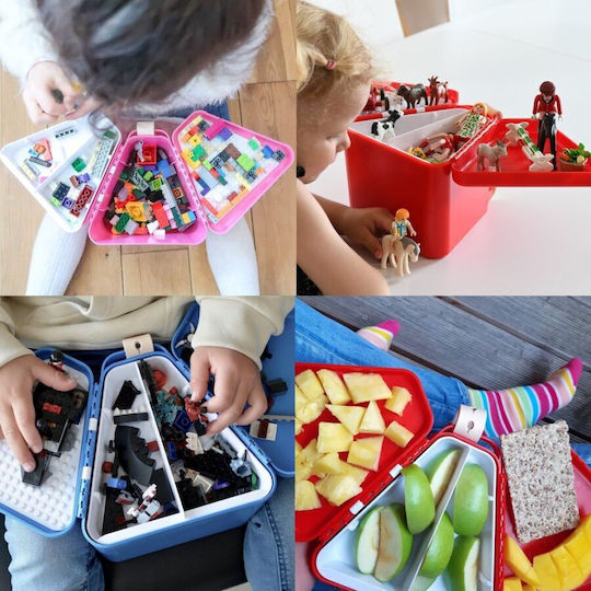 Trunki Kinder Aufbewahrungsbox aus Kunststoff Rot 1Stück
