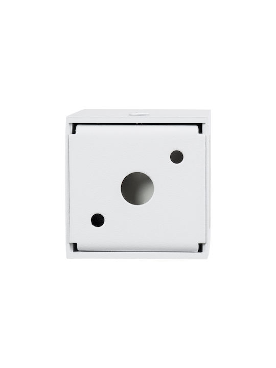 GloboStar Luminar Superior Μονό LED Σποτ σε Λευκό Χρώμα