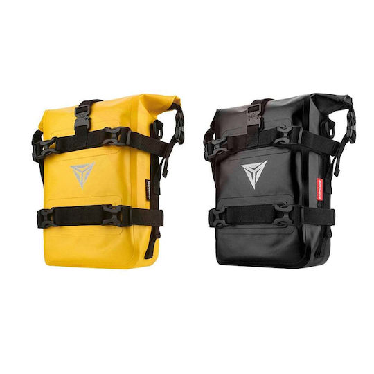 Motowolf MDL0715 Bag for Motorcycle Crash Bars 8l Yellow