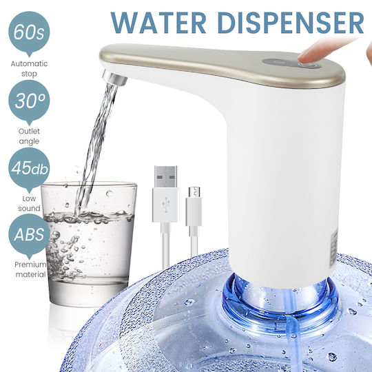 Plastic Battery Powered Water Pump White