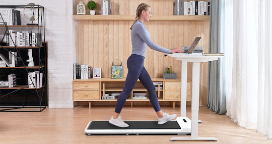 KingSmith WalkingPad C2 1hp Walking Pad Ηλεκτρικός Αναδιπλούμενος Διάδρομος Γυμναστικής για Χρήστη έως 100kg Λευκός
