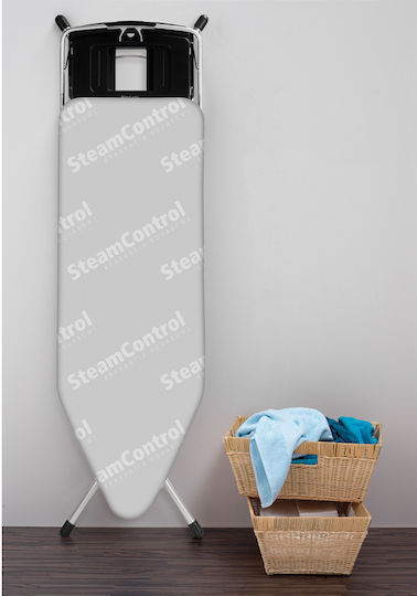 Brabantia Bügelbrett für Dampfbügeleisen Zusammenklappbar 124x45cm