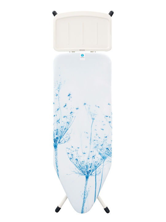 Brabantia Ice Water Ironing Board for Steam Iron Foldable 124x45cm