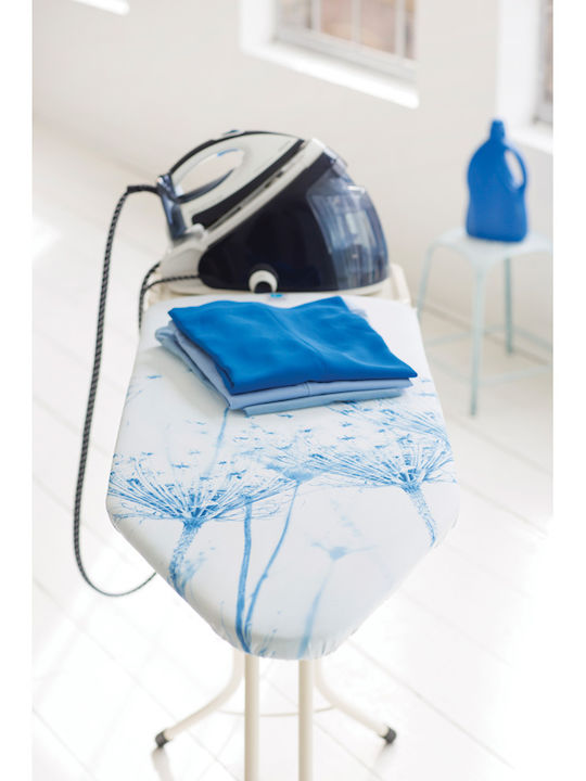 Brabantia Ice Water Ironing Board for Steam Iron Foldable 124x45cm