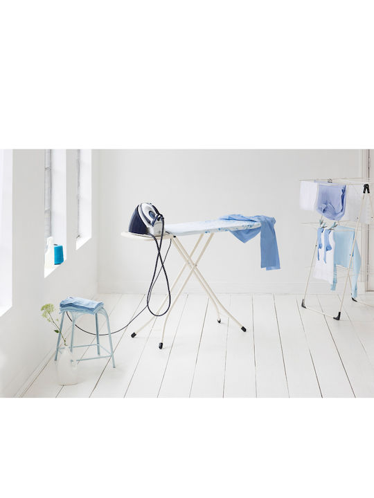 Brabantia Ice Water Ironing Board for Steam Iron Foldable 124x45cm